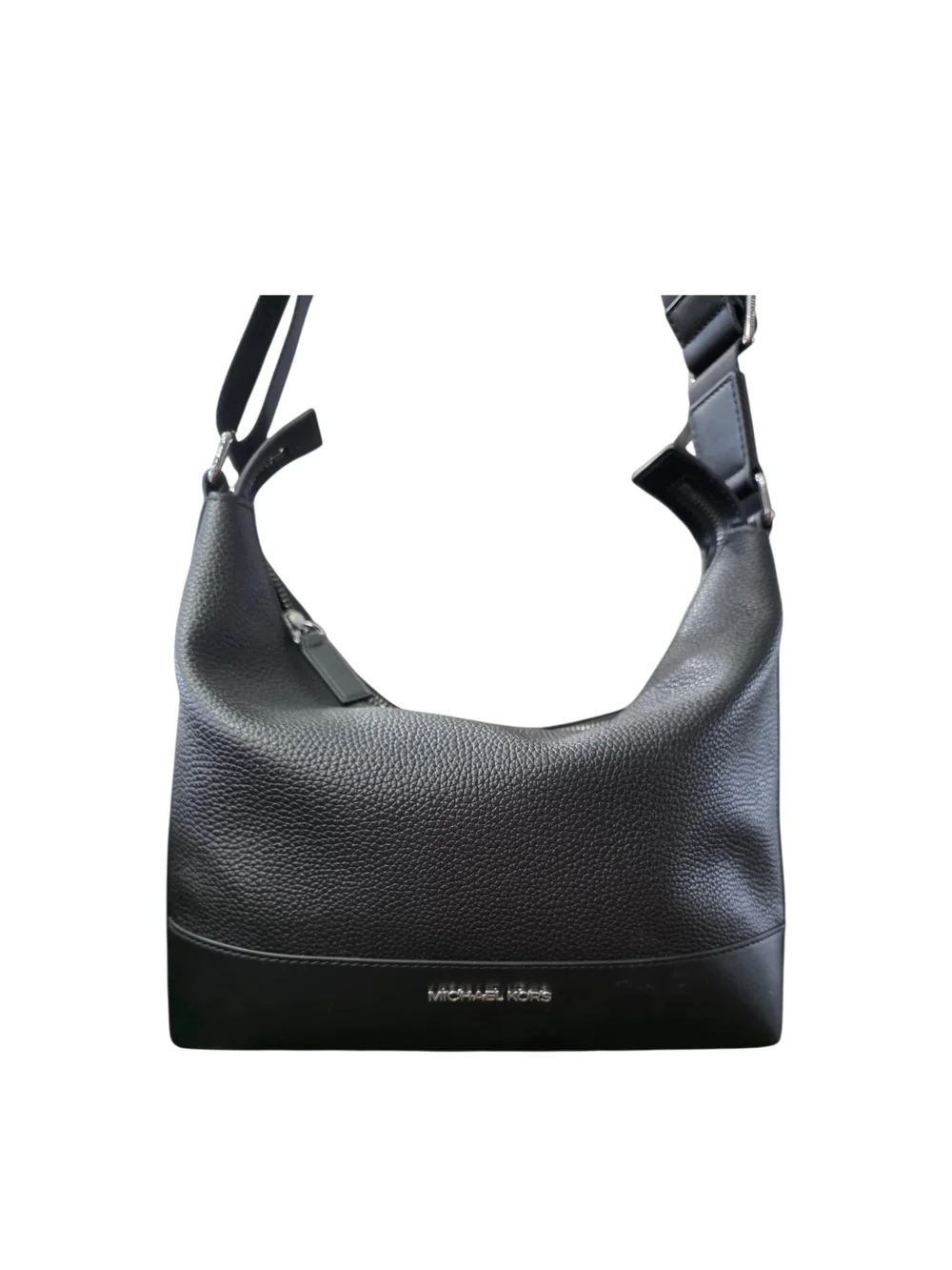 Michael Kors Black Pebbled Leather Shoulder Bag/Crossbody
